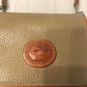Dooney & Bourke Leather Vintage Crossbody Purse